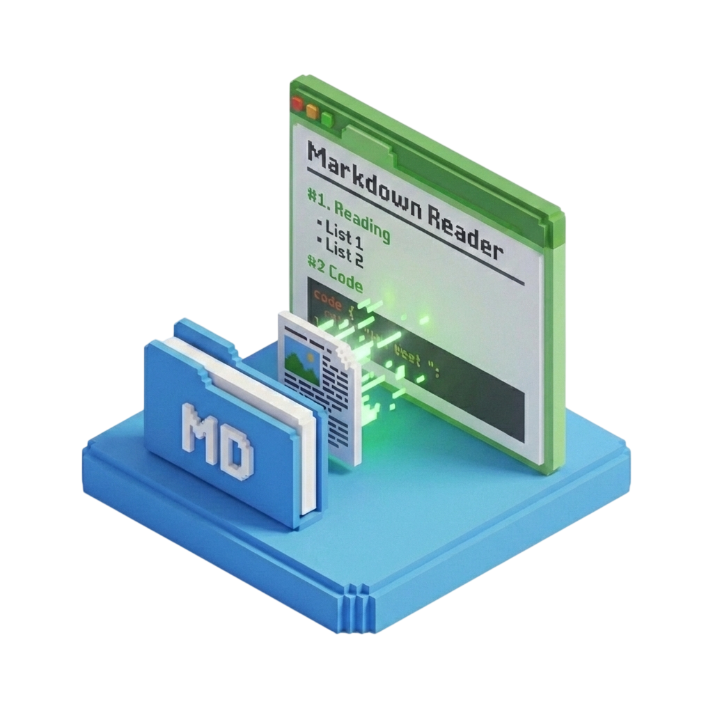 Markdown Reader Icon