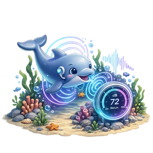 Noise Meter mascot